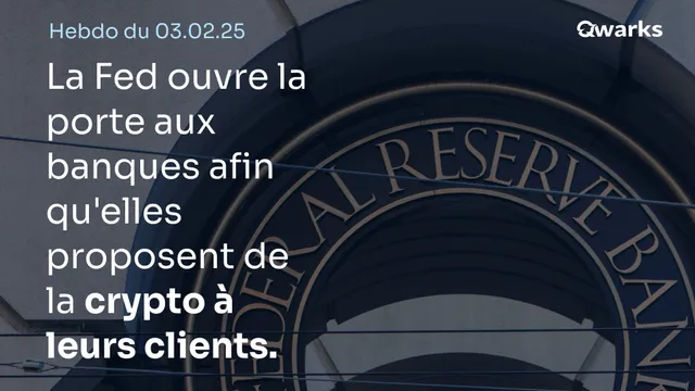 Hebdo crypto du 3 février