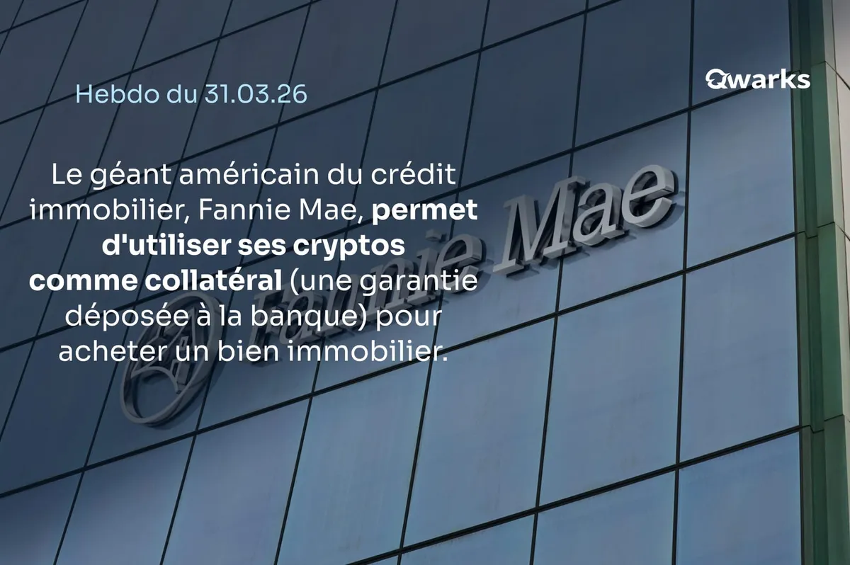 Hebdo crypto du 31 mars