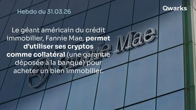Hebdo crypto du 31 mars