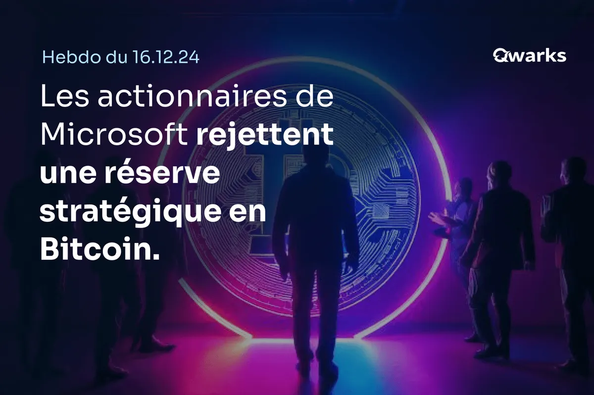 L’hebdo crypto du 16 décembre