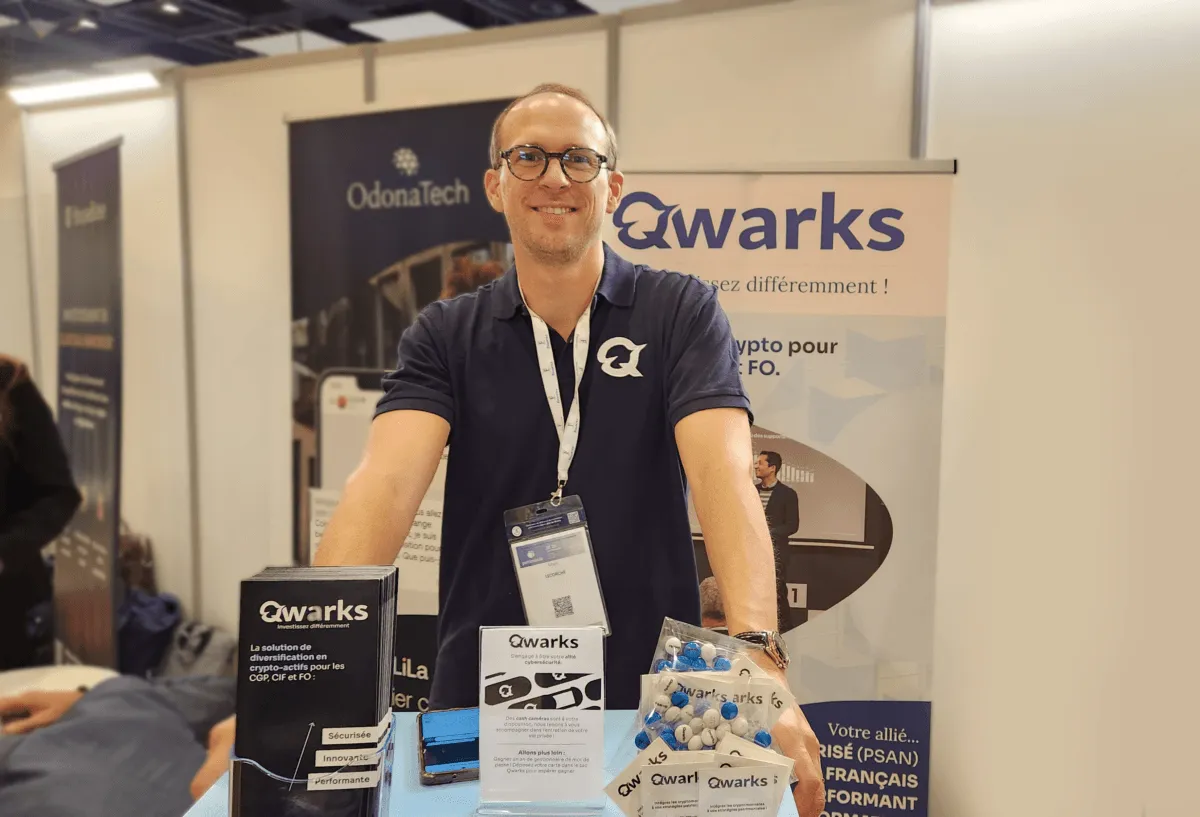 présentation offre qwarks diversification crypto actifs
