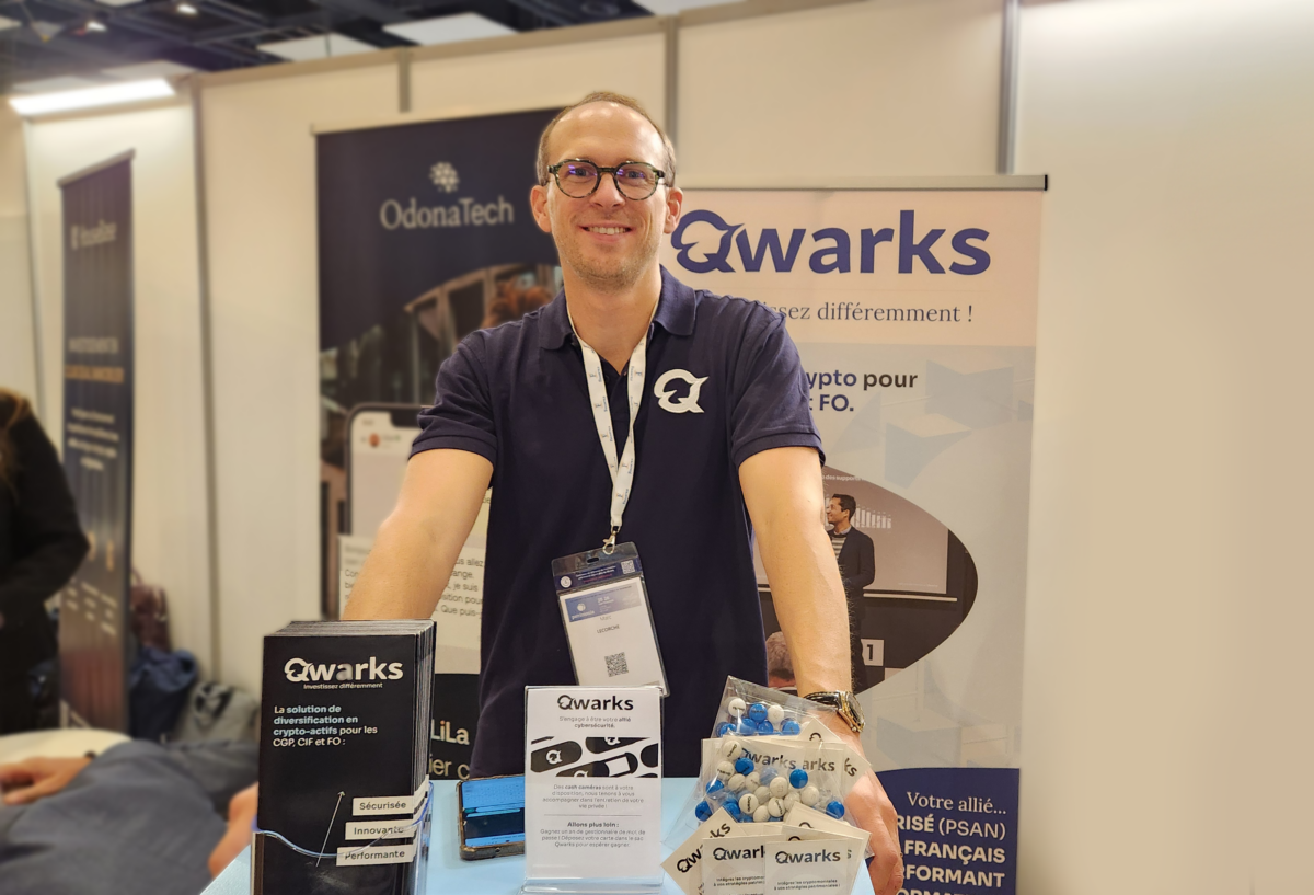 présentation offre qwarks diversification crypto actifs